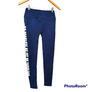 NWOT Itzon Navy Blue Leggings